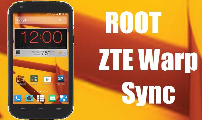 Easy Root ZTE Warp Sync Without Computer 1