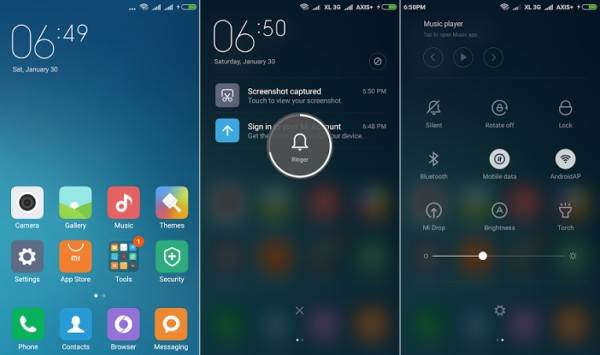 ROM MIUI 7 Android 5.1.1 Lollipop For Lenovo A6000/+ 4