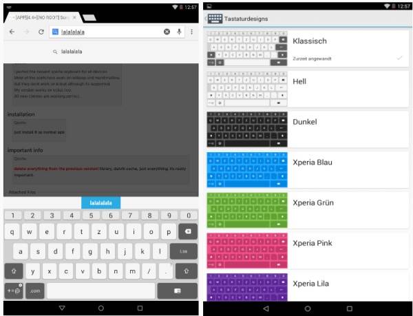 Xperia Keyboard - Favorite Keyboard For All Android 1