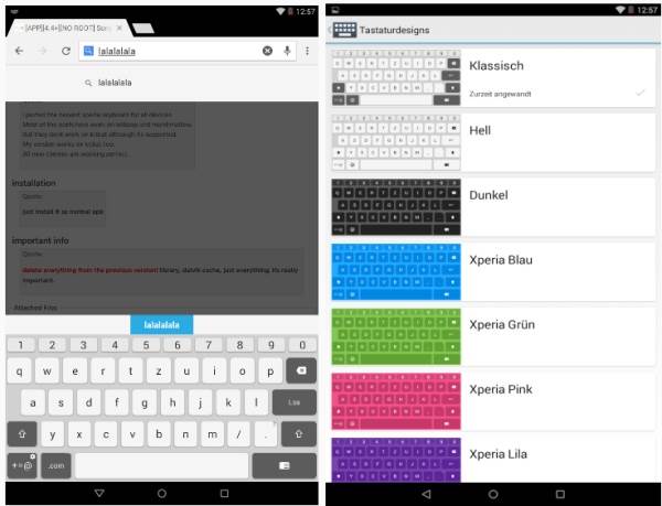 Xperia Keyboard - Favorite Keyboard For All Android 2