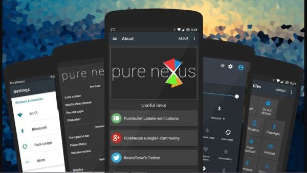Custom ROM Pure Nexus Nougat For Moto G 2015 1