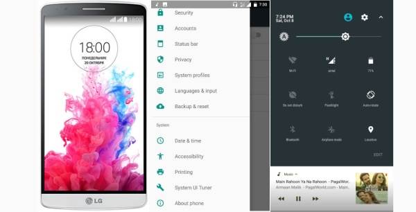 crDroid 3.5 Android 7.1.2 Nougat For LG G3 All Variant 3