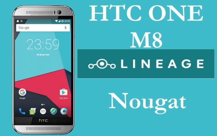 LineageOS 14.1 Android Nougat ROM For HTC One 2014 M8/M8D 7