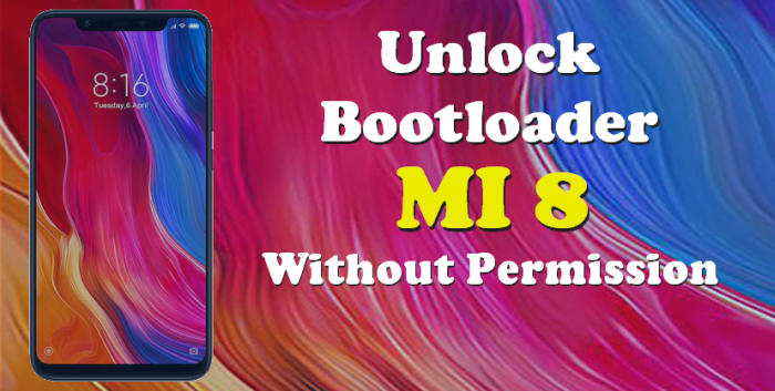 How To Unlock Bootloader Xiaomi Mi 8 / SE / EE / Pro / LITE Without Permission 4