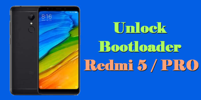 How To Unlock Bootloader Xiaomi Redmi 5 / 5 PRO Without Permission 1
