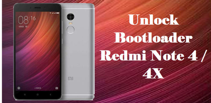 redmi note 4 bootloader unlock