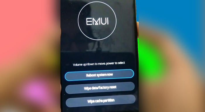 Hard reset Huawei Mate 20 from Recovery