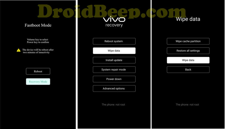 Hard Reset Vivo X27 Pro from Recovery