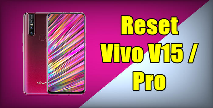 How To Reset Vivo V15
