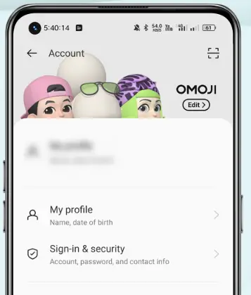 How to Access OMOJI Realme