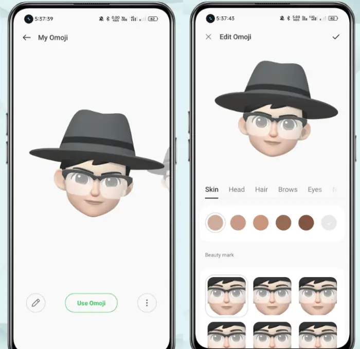 How to Create OMOJI Realme