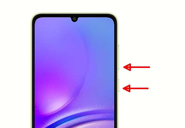 How to Screenshot Samsung A05 With Button Combination